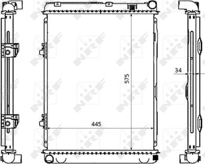 Wilmink Group WG1722669 - Radiators, Motora dzesēšanas sistēma autodraugiem.lv