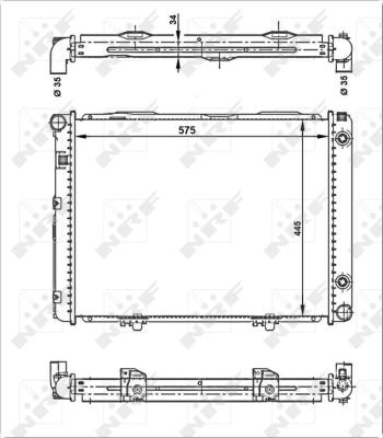 Wilmink Group WG1722670 - Radiators, Motora dzesēšanas sistēma autodraugiem.lv