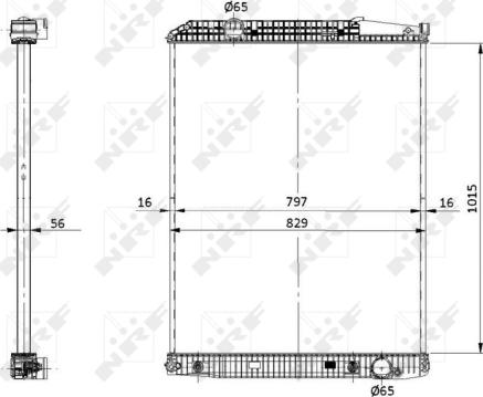 Wilmink Group WG1722672 - Radiators, Motora dzesēšanas sistēma autodraugiem.lv