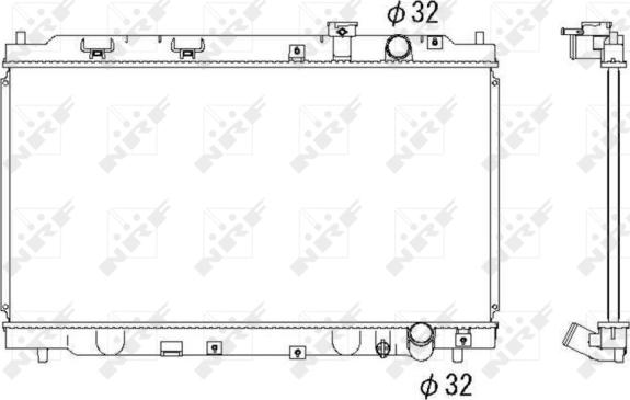 Wilmink Group WG1722189 - Radiators, Motora dzesēšanas sistēma autodraugiem.lv