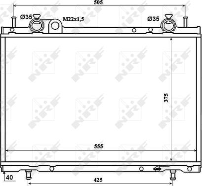 Wilmink Group WG1722134 - Radiators, Motora dzesēšanas sistēma autodraugiem.lv