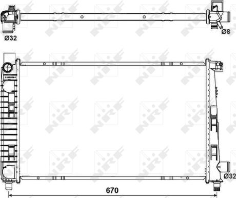 Wilmink Group WG1722894 - Radiators, Motora dzesēšanas sistēma autodraugiem.lv