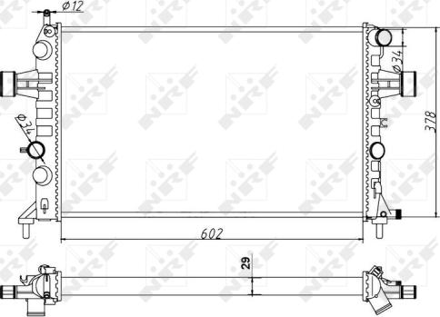 Wilmink Group WG1722862 - Radiators, Motora dzesēšanas sistēma autodraugiem.lv