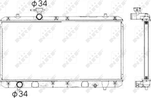 Wilmink Group WG1722309 - Radiators, Motora dzesēšanas sistēma autodraugiem.lv