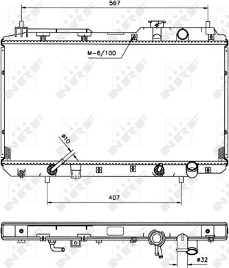 Wilmink Group WG1722376 - Radiators, Motora dzesēšanas sistēma autodraugiem.lv