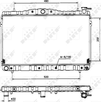 Wilmink Group WG1722373 - Radiators, Motora dzesēšanas sistēma autodraugiem.lv