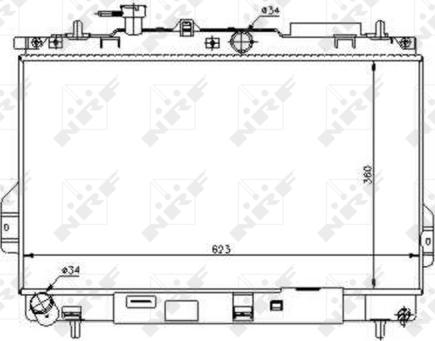 Wilmink Group WG1722244 - Radiators, Motora dzesēšanas sistēma autodraugiem.lv