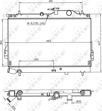 Wilmink Group WG1722246 - Radiators, Motora dzesēšanas sistēma autodraugiem.lv