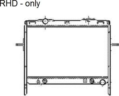 Wilmink Group WG1722251 - Radiators, Motora dzesēšanas sistēma autodraugiem.lv