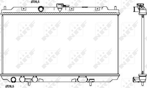 Wilmink Group WG1722268 - Radiators, Motora dzesēšanas sistēma autodraugiem.lv