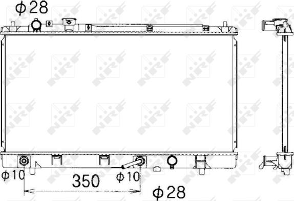 Wilmink Group WG1722226 - Radiators, Motora dzesēšanas sistēma autodraugiem.lv