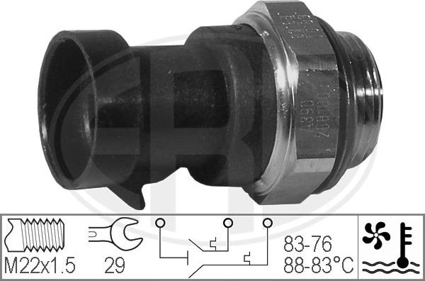 Wilmink Group WG1777062 - Termoslēdzis, Radiatora ventilators autodraugiem.lv