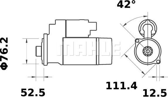 Wilmink Group WG2045150 - Starteris autodraugiem.lv