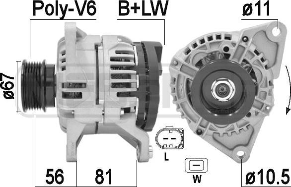 Wilmink Group WG2012396 - Ģenerators autodraugiem.lv