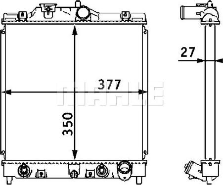 Wilmink Group WG2193134 - Radiators, Motora dzesēšanas sistēma autodraugiem.lv