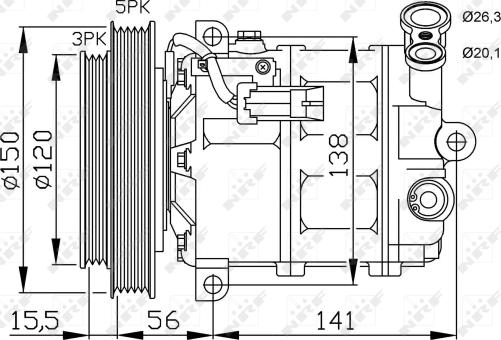 Wilmink Group WG2159504 - Kompresors, Gaisa kond. sistēma autodraugiem.lv