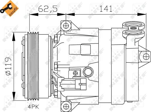 Wilmink Group WG2159324 - Kompresors, Gaisa kond. sistēma autodraugiem.lv