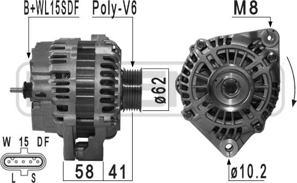 Wilmink Group WG2150896 - Ģenerators autodraugiem.lv