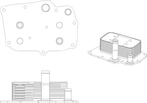 Wilmink Group WG2158900 - Eļļas radiators, Motoreļļa autodraugiem.lv