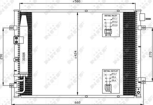 Wilmink Group WG2160945 - Kondensators, Gaisa kond. sistēma autodraugiem.lv