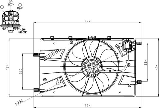 Wilmink Group WG2161698 - Ventilators, Motora dzesēšanas sistēma autodraugiem.lv