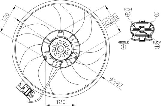 Wilmink Group WG2161734 - Ventilators, Motora dzesēšanas sistēma autodraugiem.lv