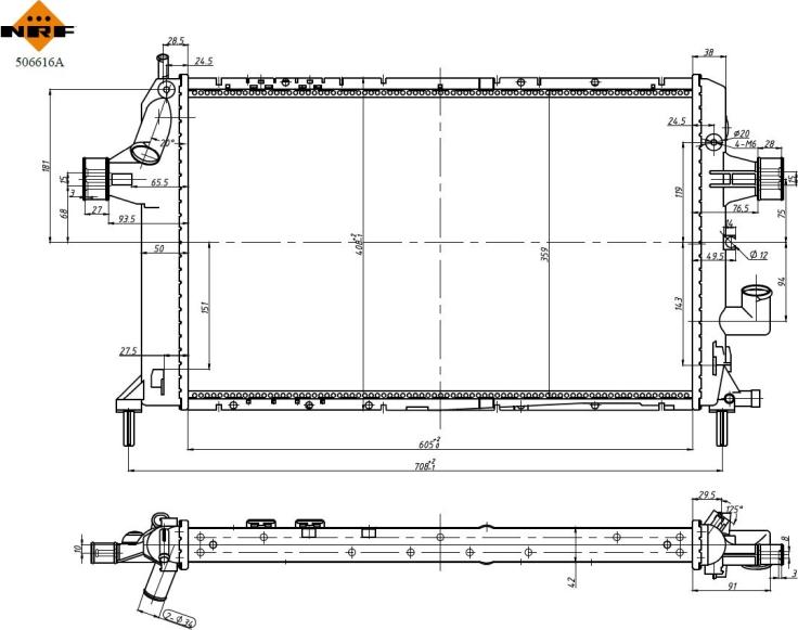 Wilmink Group WG2184517 - Radiators, Motora dzesēšanas sistēma autodraugiem.lv