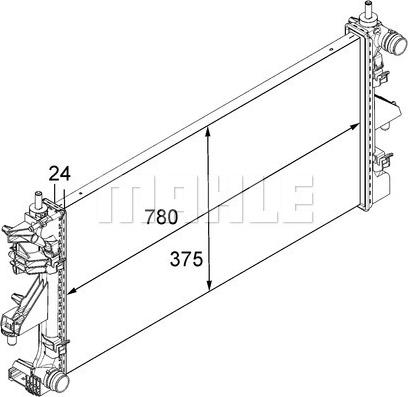 Wilmink Group WG2184093 - Radiators, Motora dzesēšanas sistēma autodraugiem.lv