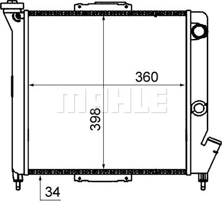 Wilmink Group WG2184040 - Radiators, Motora dzesēšanas sistēma autodraugiem.lv