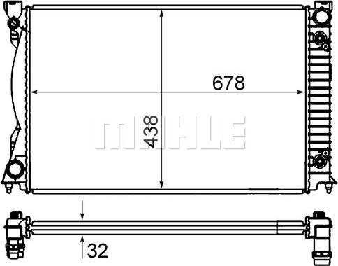 Wilmink Group WG2184054 - Radiators, Motora dzesēšanas sistēma autodraugiem.lv