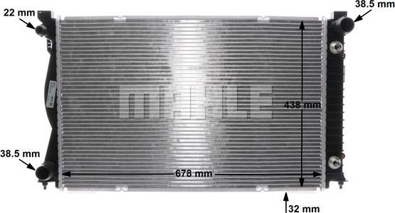 Wilmink Group WG2184054 - Radiators, Motora dzesēšanas sistēma autodraugiem.lv