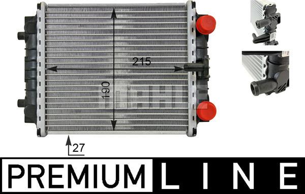 Wilmink Group WG2184008 - Radiators, Motora dzesēšanas sistēma autodraugiem.lv