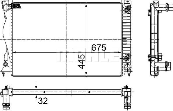 Wilmink Group WG2184003 - Radiators, Motora dzesēšanas sistēma autodraugiem.lv