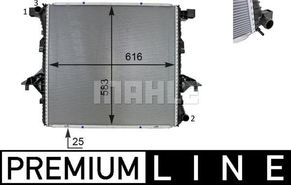 Wilmink Group WG2184018 - Radiators, Motora dzesēšanas sistēma autodraugiem.lv