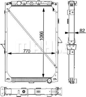 Wilmink Group WG2184029 - Radiators, Motora dzesēšanas sistēma autodraugiem.lv