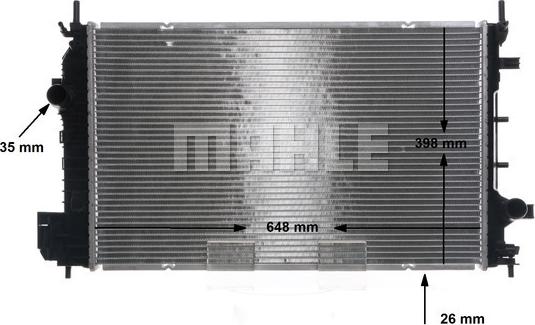 Wilmink Group WG2184021 - Radiators, Motora dzesēšanas sistēma autodraugiem.lv