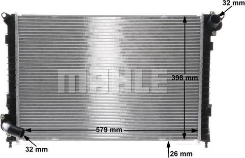 Wilmink Group WG2184179 - Radiators, Motora dzesēšanas sistēma autodraugiem.lv