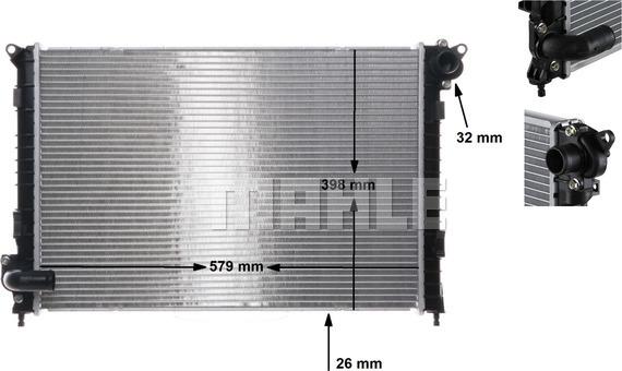 Wilmink Group WG2184177 - Radiators, Motora dzesēšanas sistēma autodraugiem.lv