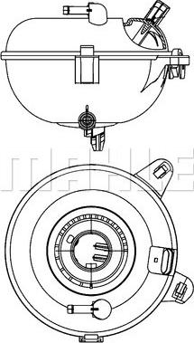 Wilmink Group WG2184352 - Kompensācijas tvertne, Dzesēšanas šķidrums autodraugiem.lv