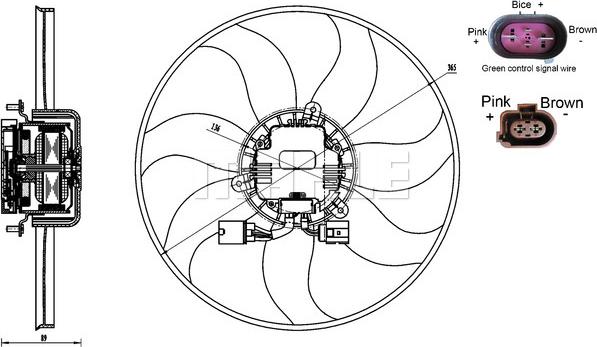 Wilmink Group WG2180560 - Ventilators, Motora dzesēšanas sistēma autodraugiem.lv