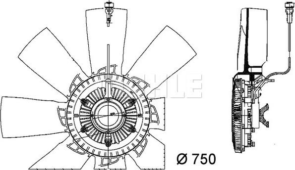 Wilmink Group WG2180807 - Ventilators, Motora dzesēšanas sistēma autodraugiem.lv