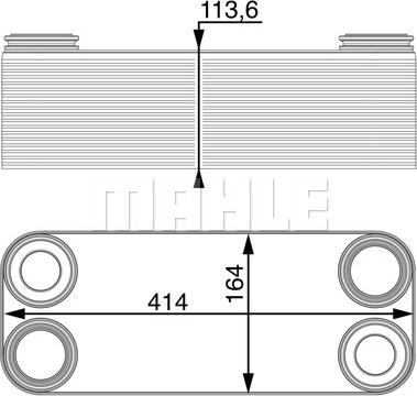 Wilmink Group WG2181082 - Eļļas radiators, Automātiskā pārnesumkārba autodraugiem.lv