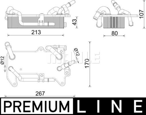 Wilmink Group WG2181198 - Eļļas radiators, Automātiskā pārnesumkārba autodraugiem.lv