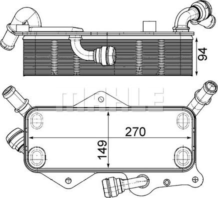 Wilmink Group WG2181167 - Eļļas radiators, Automātiskā pārnesumkārba autodraugiem.lv