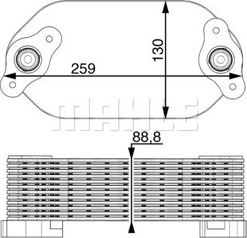 Wilmink Group WG2181113 - Eļļas radiators, Motoreļļa autodraugiem.lv