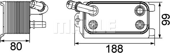 Wilmink Group WG2181253 - Eļļas radiators, Automātiskā pārnesumkārba autodraugiem.lv