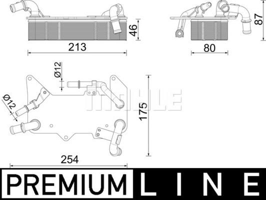 Wilmink Group WG2181201 - Eļļas radiators, Automātiskā pārnesumkārba autodraugiem.lv
