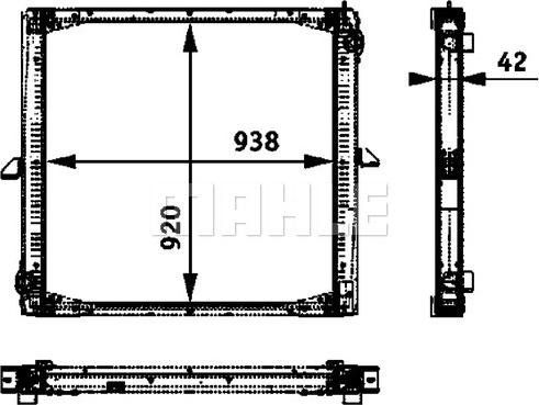 Wilmink Group WG2183946 - Radiators, Motora dzesēšanas sistēma autodraugiem.lv