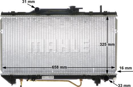 Wilmink Group WG2183959 - Radiators, Motora dzesēšanas sistēma autodraugiem.lv