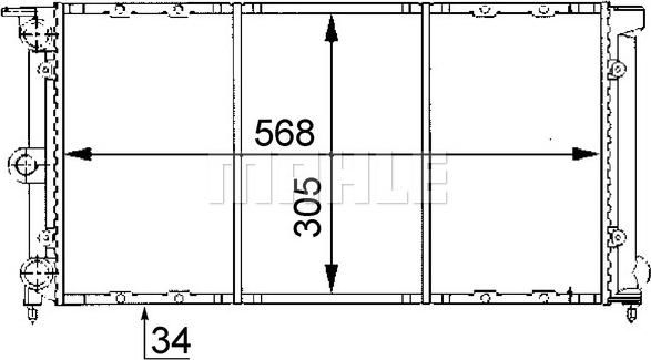 Wilmink Group WG2183951 - Radiators, Motora dzesēšanas sistēma autodraugiem.lv